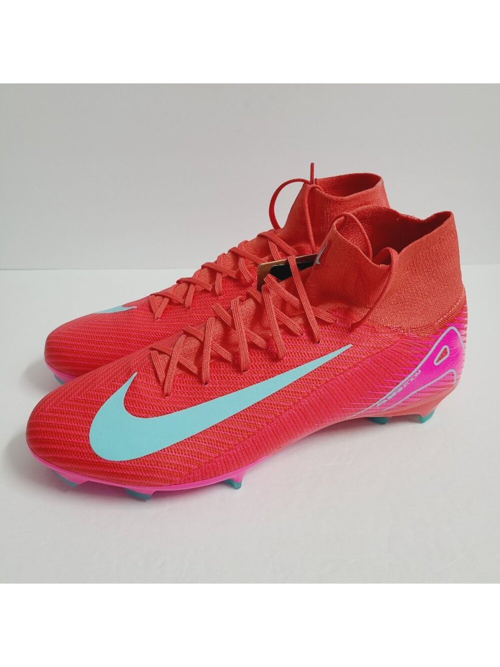 NEW Nike Zoom Mercurial Superfly 10 Pro FG Soccer Cleats HF9433-800 Size 12